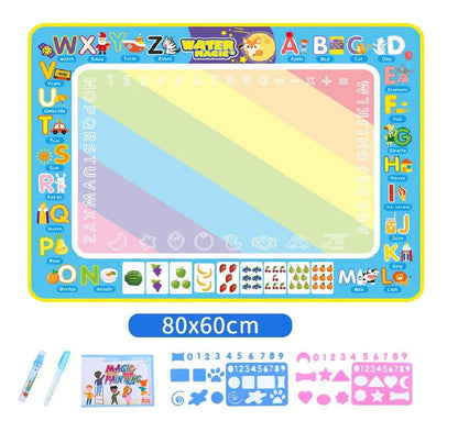 49% OFF🎁Agua Doodle Mat ,Aqua Pintura Dibujo Mat Mess Free Aprendizaje Toy Mat