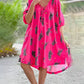 🔥 VENTA CALIENTE 49% OFF🔥Vestido casual estampado cuello pico