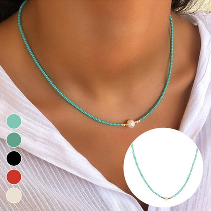 Collar de perlas de agua dulce (4 opciones de color)-🔥Compra 2 Ahorra 30% OFF🔥