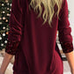 ✨ Top Falso de Dos Piezas con Lentejuelas - Tejido Elástico con Detalles de Smock para Fiestas y Eventos Especiales 💃🎉