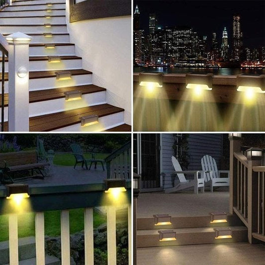 🌟Luz LED solar para caminos Escalera exterior impermeable Wa l'eau