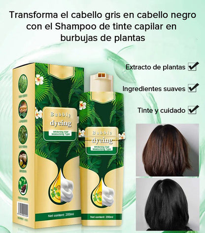 Shampoo de tinte vegetal para el cabello en burbujas💗Compre 2 y llévese 1 gratis💗Compre 3 y reciba el envío gratis