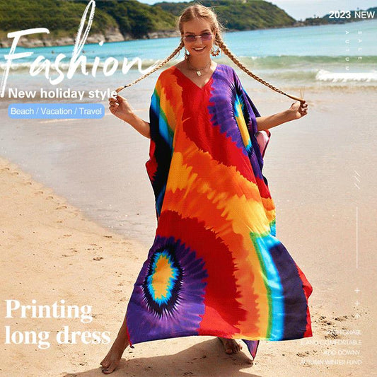 🔥Vestido largo de encubrimiento de playa，Envío gratis al comprar 2 🔥