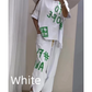 🥰🔥Conjunto casual de camiseta y pantalones de dos piezas de corte holgado para mujer