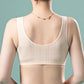 Women’s Wireless Support Front Closure Cotton Bra with Plus Size