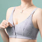 Women’s Wireless Support Front Closure Cotton Bra with Plus Size