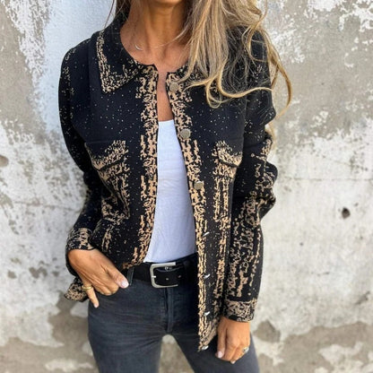 💥49% de descuento💥Elegante chaqueta y bolsillo de la altura larga de las mujeres