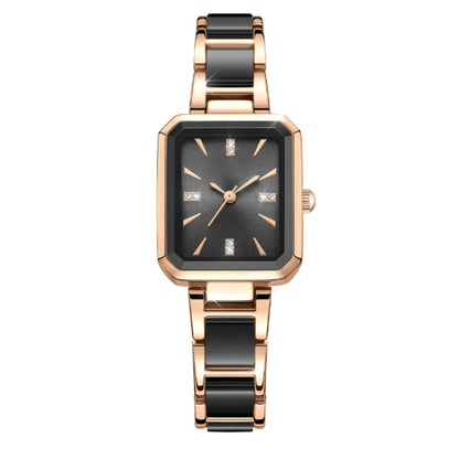 ⌚Reloj de cuarzo rectangular de moda para mujer