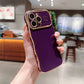 ✨✨Linda forma de onda con el corazón del amor levantó la funda del teléfono de protección de la cámara