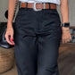 Pantalones rectos casuales de cintura alta para mujer（Compre 2 piezas y reciba el envío gratis）