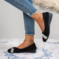 💕Zapatos de Cuña con Rhinestones Ligeros y de Moda para Mujer