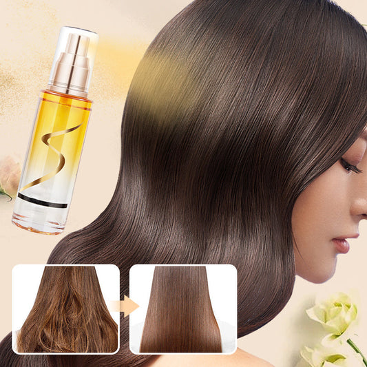 Aceite de cabello Spray para el cabello encrespado