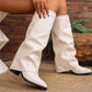 【1° Más Vendido】📢📢¡45% DE DESCUENTO!⏰ Botas gruesas y holgadas hasta la rodilla para mujer